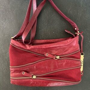 Cole Haan Red Leather Handbag